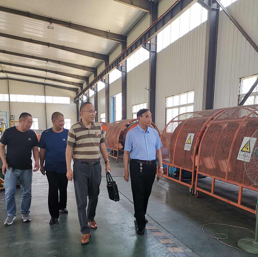  陽谷電纜的創(chuàng)始人來陽谷華東特種電纜指導工作！ 